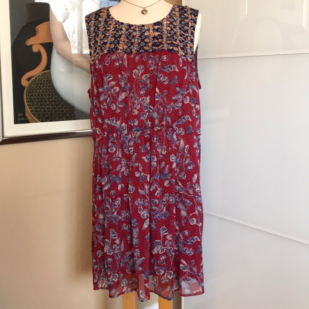 Lucky Brand dress with slip